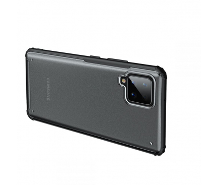 Husa pentru Samsung Galaxy A42 5G A426, Tech-Protect, HybriShell Frost, Neagra