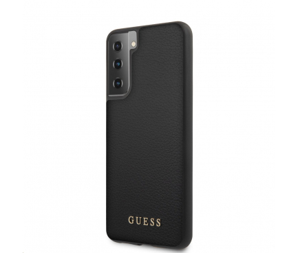 Husa TPU Guess Iridescent pentru Samsung Galaxy S21 5G, Neagra GUHCS21SIGLBK