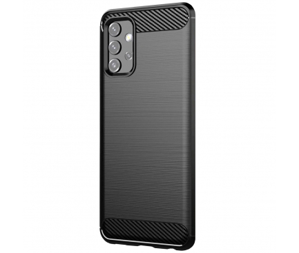 Husa pentru Samsung Galaxy A52s 5G A528 / A52 5G A526 / A52 A525, OEM, Carbon Texture, Neagra