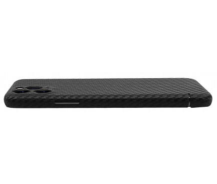 Husa Telefon Nevox Fibra Carbon pentru Apple iPhone 11 Pro Max, Magnet Series, Neagra, Resigilat