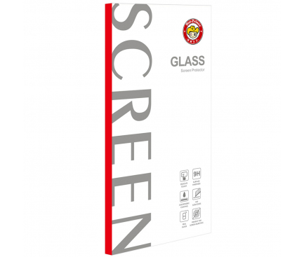 Folie Protectie Ecran Enkay pentru Apple iPhone 12 Pro Max, Sticla securizata, Full Face, Full Glue, 0.2mm, 9H, Aurie