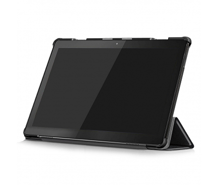 Husa Tableta Piele OEM Stand pentru Lenovo Tab M10 Plus 10.3, Stand, Neagra