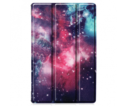 Husa Tableta TPU OEM TB-X606F pentru Lenovo M10 Plus, Galactic Nebula, Multicolor