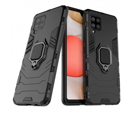 Husa TPU OEM Defender Armor pentru Samsung Galaxy A42 5G, Neagra