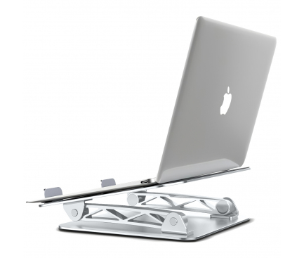Stand Laptop Lenuo DL-201, Argintiu
