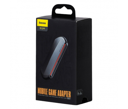 Hub Bluetooth Baseus Gamo Mobile Game Adapter, 2 x USB, GA01, Negru GMGA01-01
