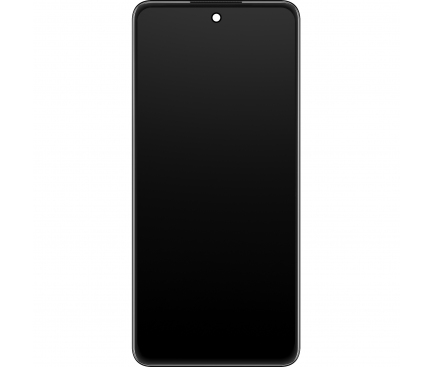 Display - Touchscreen Huawei P smart 2021, Cu Rama, Acumulator si piese, Negru, Service Pack 02354ADC