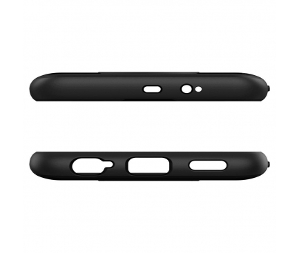 Husa TPU Spigen RUGGED ARMOR pentru Xiaomi Redmi Note 9T 5G / Xiaomi Redmi Note 9 5G, Neagra ACS02847