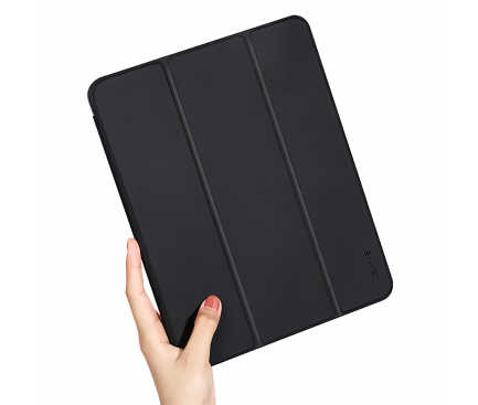 Husa Tableta TPU Usams Winto US-BH654 pentru Apple iPad Air (2020), Smart Cover, Neagra P109YT01
