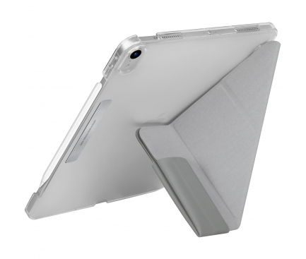 Husa Tableta TPU UNIQ CAMDEN NEW pentru Apple iPad Air (2020) / Apple iPad Air (2022), Antimicrobial, FOSSIL, Gri