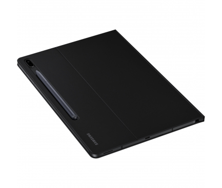Husa Tableta Poliuretan Samsung Galaxy Tab S7+ / Samsung Galaxy Tab S7 FE / Samsung Galaxy Tab S8+, Neagra EF-BT730PBEGEU 