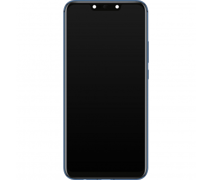 Display cu Touchscreen Huawei Mate 20 Lite, cu Rama si Acumulator, Albastru (Sapphire Blue), Service Pack 02352GTT 