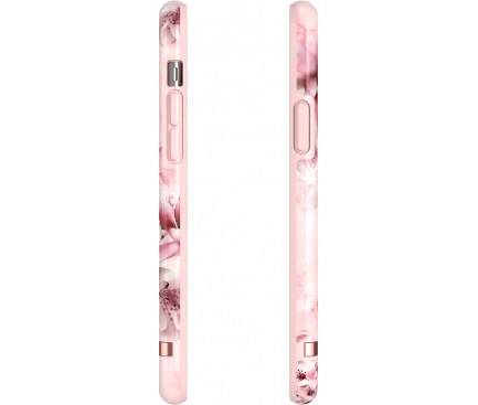 Husa Plastic - TPU Richmond&Finch PinkMarble Floral pentru Apple iPhone 11 Pro Max, Multicolor 
