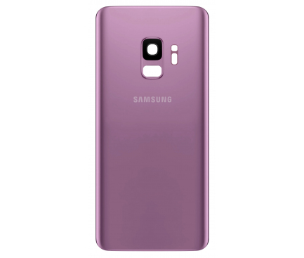 Capac Baterie Samsung Galaxy S9 G960, Cu Geam Camera Spate, Mov, Second Hand