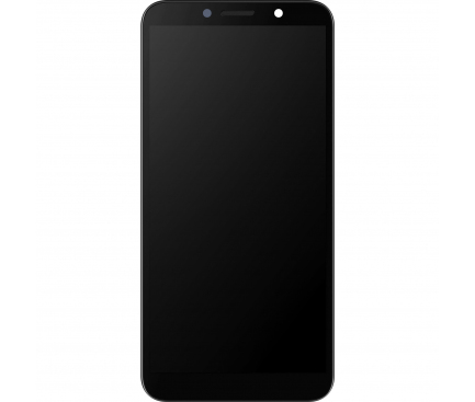 Display cu Touchscreen Huawei Y5p, cu Rama si Acumulator, Negru (Midnight Black), Service Pack 02353RJP 