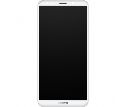 Display - Touchscreen Huawei Mate 10 Lite, cu acumulator si piese, Alb, Service Pack 02351QXU 