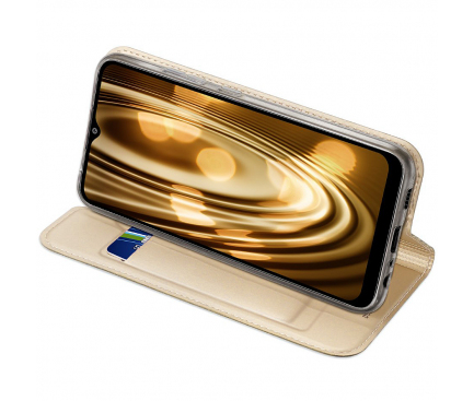 Husa Poliuretan DUX DUCIS Skin Pro pentru Samsung Galaxy A02s A025G, Aurie 