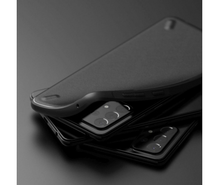Husa TPU Ringke Onyx pentru Samsung Galaxy A72 4G / Samsung Galaxy A72 5G, Neagra 