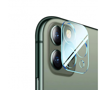 Folie Protectie Camera spate WZK pentru Apple iPhone 12 Pro, Sticla securizata, 9H 
