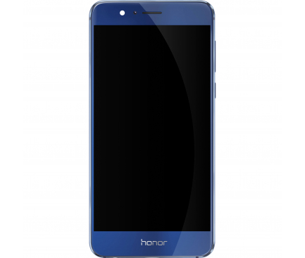 Display - Touchscreen Huawei Honor 8, Cu Rama, cu acumulator si piese, Albastru 02350USN 
