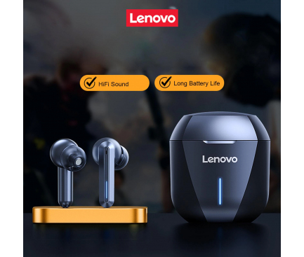 Handsfree Casti Bluetooth Lenovo XG01, TWS, SinglePoint, Gaming, Gri 25016710