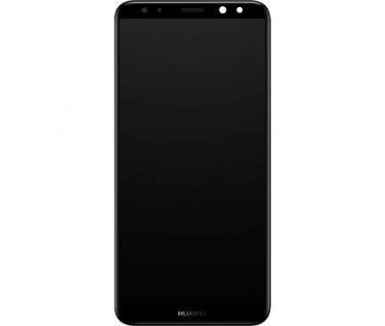 Display - Touchscreen Huawei Mate 10 Lite, cu acumulator si piese, Negru, Service Pack 02351PYX 
