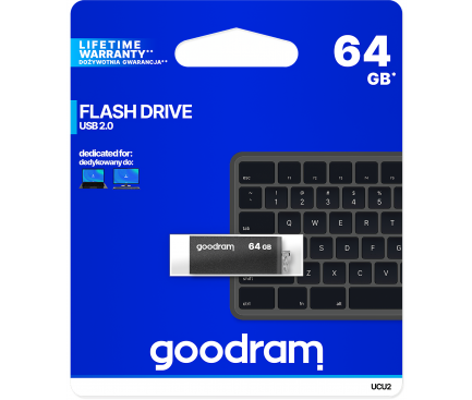 Memorie Externa USB-A GoodRam UCU2, 64Gb UCU2-0640K0R11
