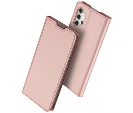 Husa Poliuretan DUX DUCIS Skin Pro pentru Samsung Galaxy A32 LTE A325, Roz Aurie 