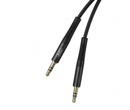 Cablu Audio 3.5 mm la 3.5 mm XO Design NB-R175B, TRS - TRS, 2 m, Negru 