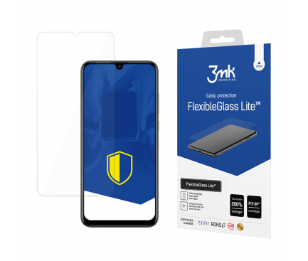 Folie de protectie Ecran 3MK FlexibleGlass Lite pentru Huawei P smart 2020 / P Smart+ 2019 / P Smart (2019), Sticla Flexibila, Full Glue