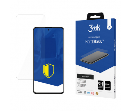 Folie de protectie Ecran 3MK HardGlass pentru Samsung Galaxy A52s 5G A528 / A52 5G A526 / A52 A525, Sticla securizata, Full Glue