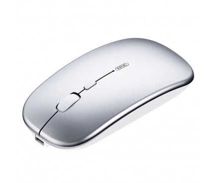 Mouse Wireless Inphic M2B, Bluetooth, Argintiu