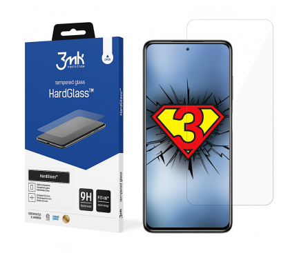 Folie Protectie Ecran 3MK HardGlass pentru Xiaomi Poco X3 Pro, Sticla securizata, 9H 