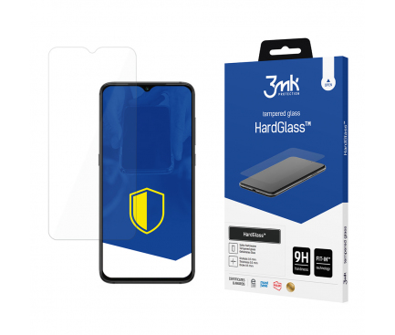 Folie de protectie Ecran 3MK HardGlass pentru Xiaomi Redmi 9C, Sticla securizata, Full Glue