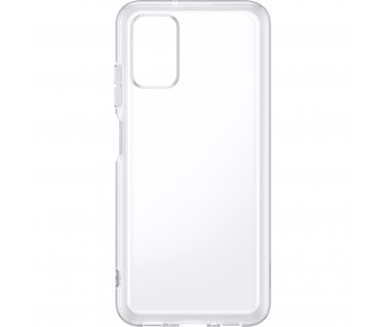 Husa pentru Samsung Galaxy A03s A037, Soft Clear Cover, Transparenta EF-QA038TTEGEU