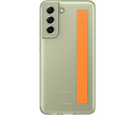Husa Samsung Galaxy S21 FE 5G G990, Strap Cover, Vernil EF-XG990CMEGWW 