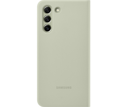 Husa Plastic Samsung Galaxy S21 FE 5G G990, Clear View, Vernil EF-ZG990CMEGEE 