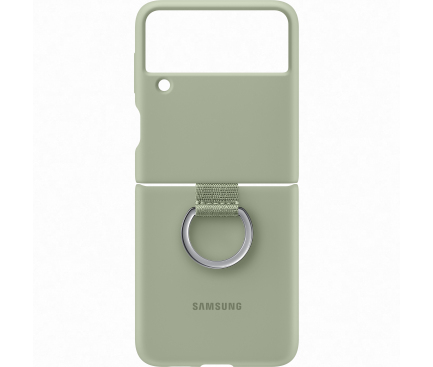 Husa TPU Samsung Galaxy Z Flip3 5G, Ring, Vernil EF-PF711TMEGWW 