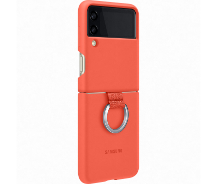Husa TPU Samsung Galaxy Z Flip3 5G, Case Ring, Rosie EF-PF711TPEGWW 