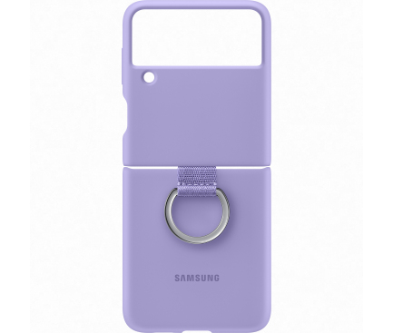Husa TPU Samsung Galaxy Z Flip3 5G, Ring, Violet EF-PF711TVEGWW 