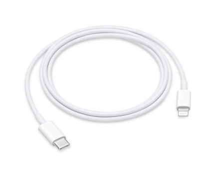Cablu Date si Incarcare USB-C - Lightning OEM, 18W, 1m, Alb