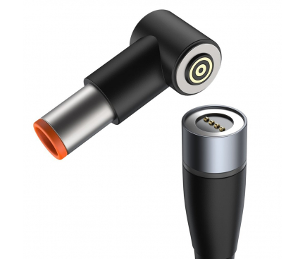 Cablu Incarcare Baseus Zinc Magnetic Series, USB-C - Jack DC 7.9mm x 5.5mm, 100W, 2m, Negru CATXC-Y01