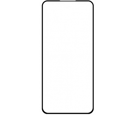 Folie Protectie Ecran OEM pentru Samsung Galaxy Xcover 5, Sticla securizata, Full Face, Full Glue, 10D, Neagra 