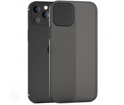 Husa pentru Apple iPhone 12 / 12 Pro, Tech-Protect, UltraSlim Matte, Neagra THP581BLK