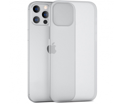 Husa TPU Tech-Protect UltraSlim pentru Apple iPhone 12 / Apple iPhone 12 Pro, 0.4mm, Matte, Transparenta 