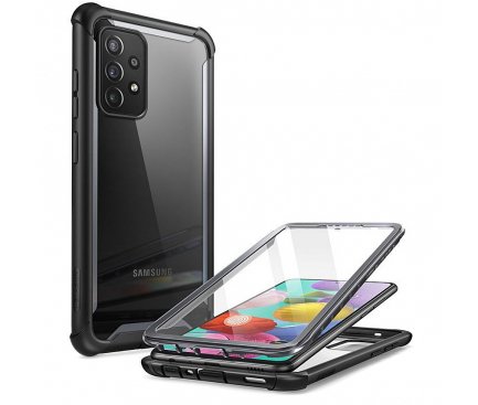 Husa Plastic - TPU Supcase Iblsn Ares pentru Samsung Galaxy A72 4G / Samsung Galaxy A72 5G, Full Cover, Neagra 
