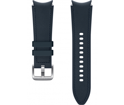 Curea Hybrid Leather Samsung Watch5 Pro / Watch5 / Watch4 Series, 20mm, S/M, Bleumarin ET-SHR88SNEGEU