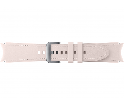 Curea Ceas Samsung Hybrid Leather Samsung Galaxy Watch4 / Galaxy Watch4 Classic / Galaxy Watch5 / Galaxy Watch5 Pro, S/M, 20mm, Roz ET-SHR88SPEGEU 