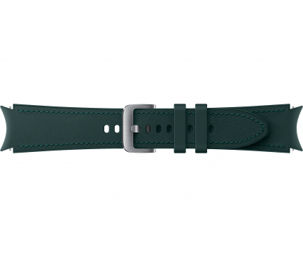 Curea Ceas Samsung Hybrid Leather Samsung Galaxy Watch4 / Galaxy Watch4 Classic / Galaxy Watch5 / Galaxy Watch5 Pro, M/L, 20mm, Verde ET-SHR89LGEGEU 