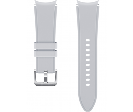 Curea Ridge Sport Samsung Watch5 Pro / Watch5 / Watch4 Series, 20mm, S/M, Argintie ET-SFR88SSEGEU
